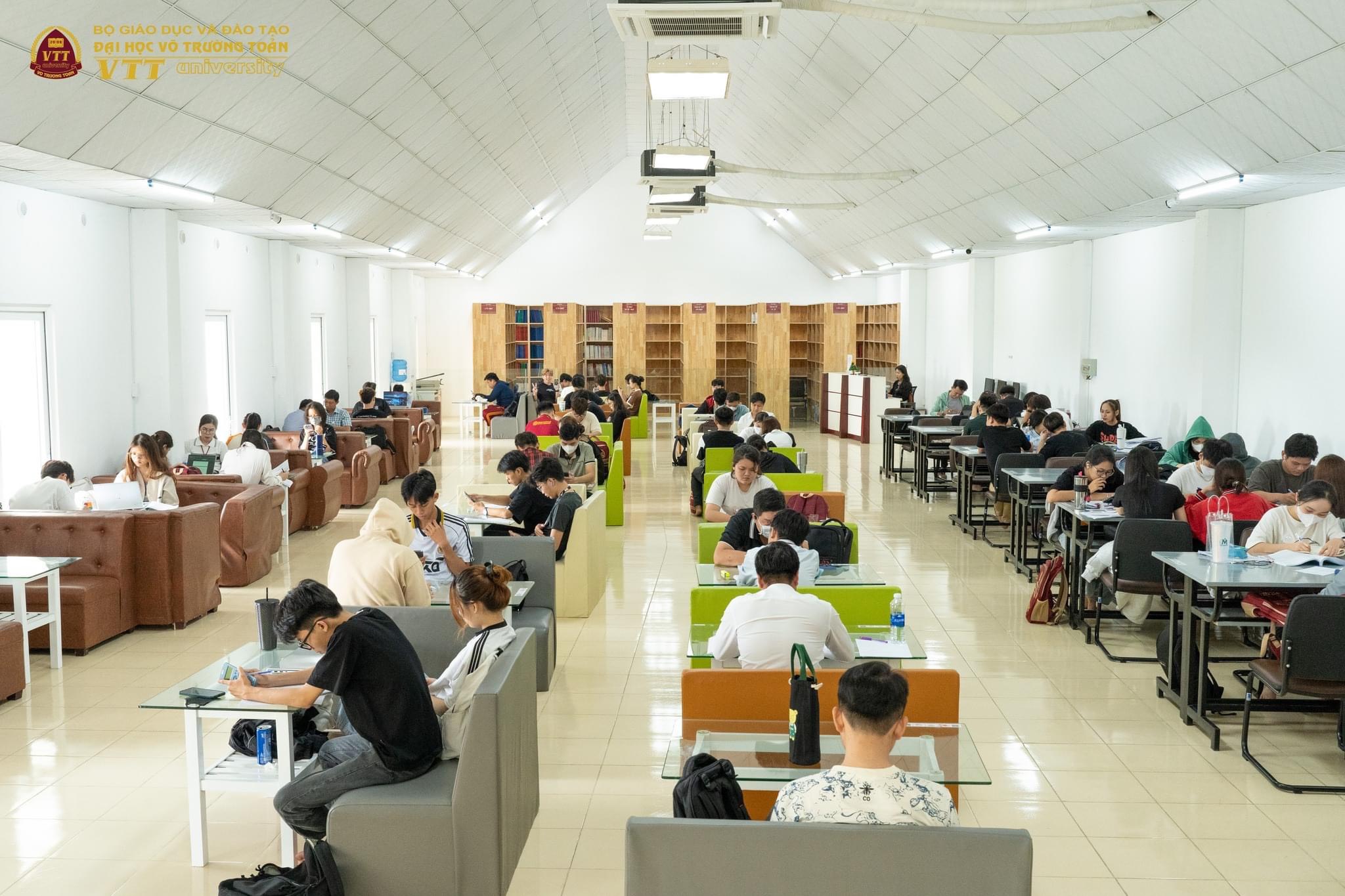 Thư viện Đại học Võ Trường Toản điểm đến lý tưởng mùa thi cử
