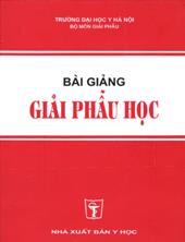 Bài giảng giải phẫu học