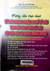 Hướng dẫn thực hành kế toán doanh nghiệp, ghi sổ kế toán theo hình thức kế toán lập báo cáo tài chính doanh nghiệp