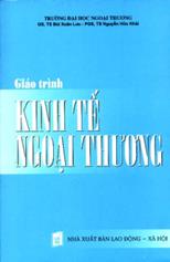 Giáo trình kinh tế ngoại thương