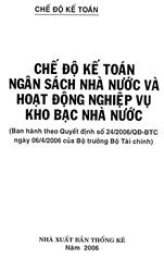 Chế độ kế toán ngân sách nhà nước và hoạt động nghiệp vụ kho bạc nhà nước