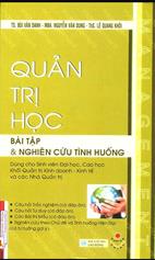 Quản trị học: bài tập và nghiên cứu tình huống