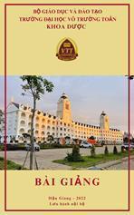Bài giảng: Thực tập Dược Lâm sàng 1