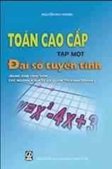 Toán cao cấp, tập 1: Đại số tuyến tính