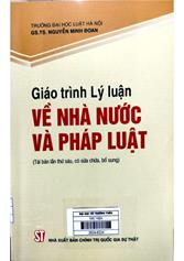 Giáo trình Lý luận về nhà nước và pháp luật