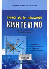 Câu hỏi - bài tập - trắc nghiệm kinh tế vi mô