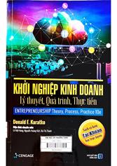 Khởi nghiệp kinh doanh - Lý thuyết, quá trình, thực tiễn : Entrepreneurship theory, process, practice