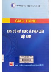 Giáo trình Lịch sử nhà nước và pháp luật Việt Nam