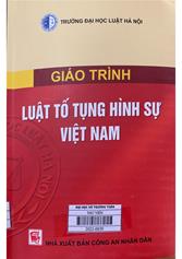 Giáo trình Luật Tố tụng hình sự Việt Nam