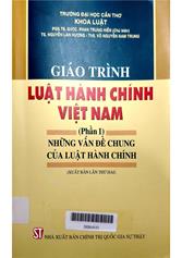Giáo trình luật hành chính Việt Nam