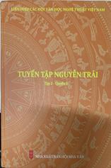 Tuyển tập Nguyễn Trãi Tập 2 - Quyển 1