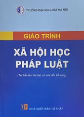 Giáo trình Xã hội học pháp luật /