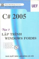 C# 2005, Tập 2: Lập trình windows forms