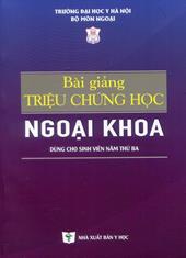 Bài giảng Triệu chứng học ngoại khoa :