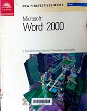 New perspectives on Microsoft Word 2000