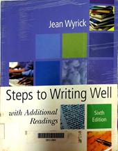 Steps to writing well : with additional readings