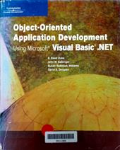 Object - oriented application development using Microsoft visual basic.net