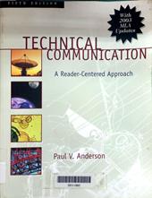 Technical communication : a reader-centered approach