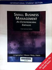 Small business management : an entrepreneurial emphasis.