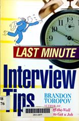 Last minute interview tips