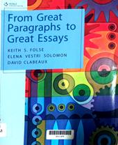 From great paragraphs to great essays