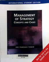 Management of strategy concepts and cases