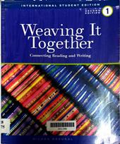 Weaving it together : connecting reading and writing 1