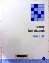 Sampling : design and analysis