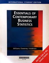 Essentials of contemporary business statistics