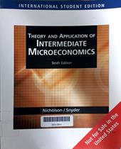 Theory and application of intermediate microeconomics