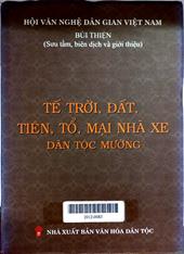 Tế trời, đất, tiên, tổ, mại nhà xe dân tộc Mường