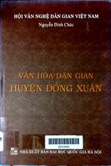 Văn hóa dân gian huyện Đồng Xuân