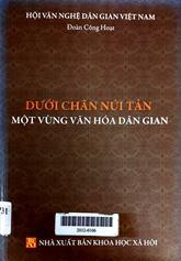 Dưới chân núi Tản một vùng văn hóa dân gian
