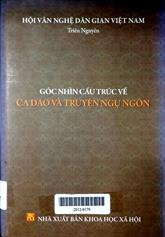 Góc nhìn cấu trúc về ca dao và truyện ngụ ngôn
