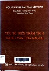 Yếu tố biển trầm tích trong văn hóa Raglai