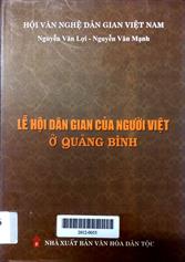 Lễ hội dân gian của người Việt ở Quảng Bình