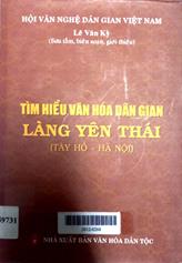 Tìm hiểu văn hóa dân gian Làng Yên Thái