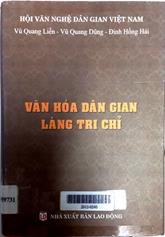 Văn hóa dân gian làng Tri chỉ