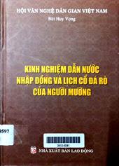 Kinh nghiệm dẫn nước nhập đồng và lịch cổ đá rò của người Mường