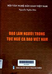 Đạo làm người trong tục ngữ ca dao Việt Nam