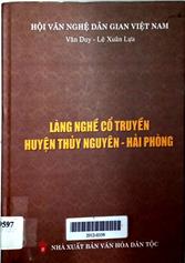 Làng nghề cổ truyền huyện Thuỷ Nguyên - Hải Phòng