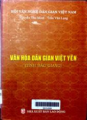 Văn hoá dân gian Việt Yên (tỉnh Bắc Giang)