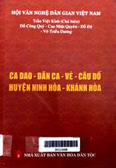 Ca Dao-Dân Ca-Vè-Câu Đố Huyện Ninh Hòa - Khánh Hòa
