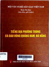 Tiếng Địa Phương Trong Ca Dao Vùng Quảng Nam, Đà Nẵng
