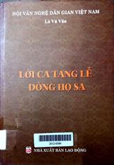 Lời Ca Tang Lễ Dòng Họ Sa
