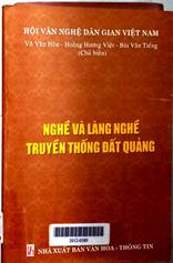 Nghề và làng nghề truyền thống đất Quảng