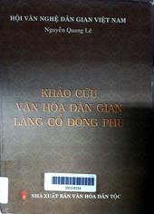 Khảo Cứu Văn Hóa Dân Gian Làng Cổ Đông Phù