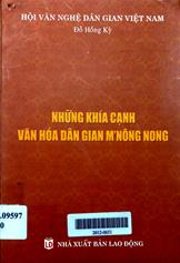 Những khía cạnh văn hóa dân gian M'nông Nong