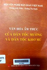 Văn hóa ẩm thực các dân tộc Mường và dân tộc Khơ Mú