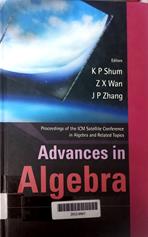 Advances in algebra : proceedings of the ICM Satellite Conference in Algebra and Related Topics